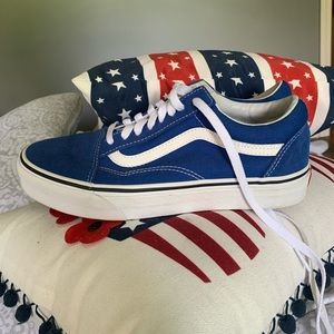 Blue Old Skool Vans